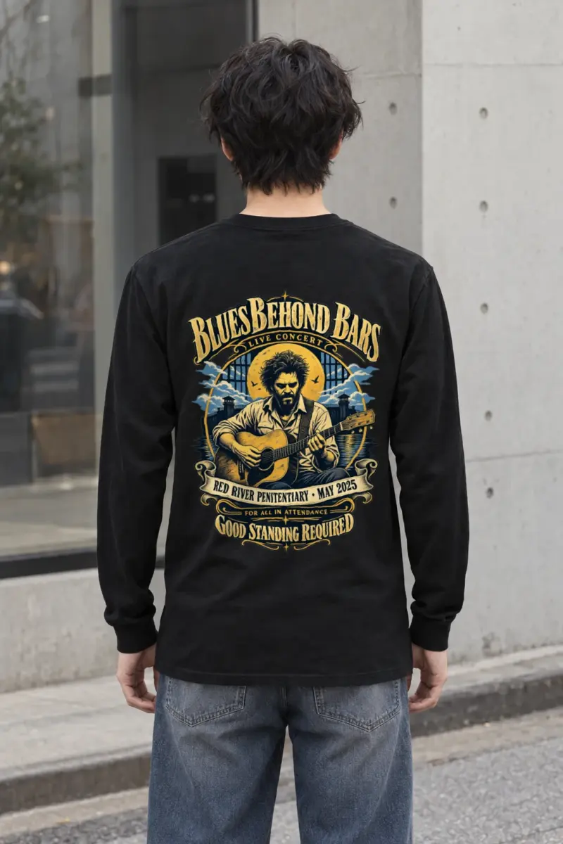 "Blues Beyond Bars" Unisex Longsleeve T-shirt