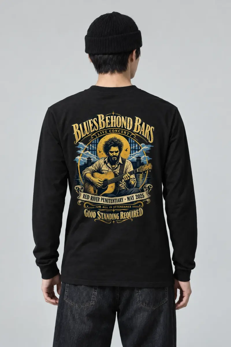 "Blues Beyond Bars" Unisex Longsleeve T-shirt | Gildan 2400