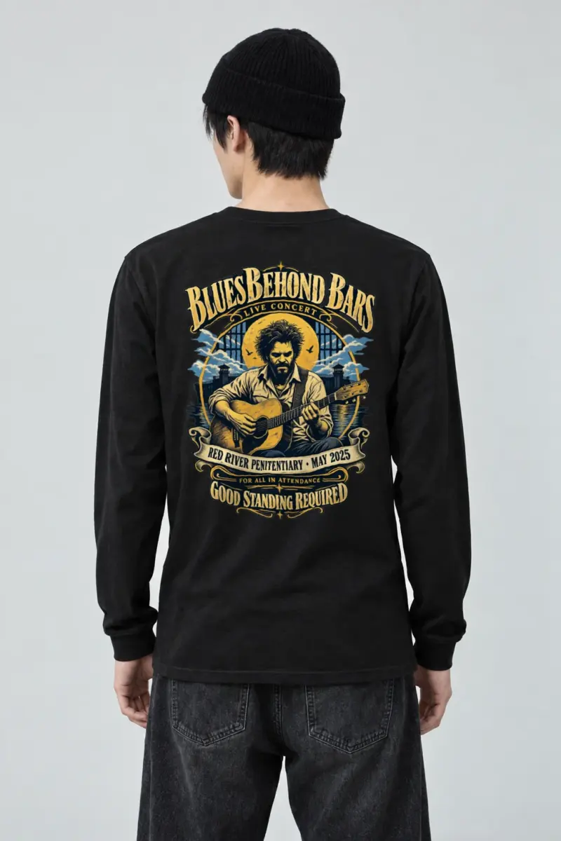 "Blues Beyond Bars" Unisex Longsleeve T-shirt