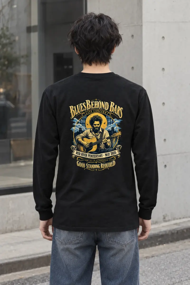 "Blues Beyond Bars" Unisex Longsleeve T-shirt