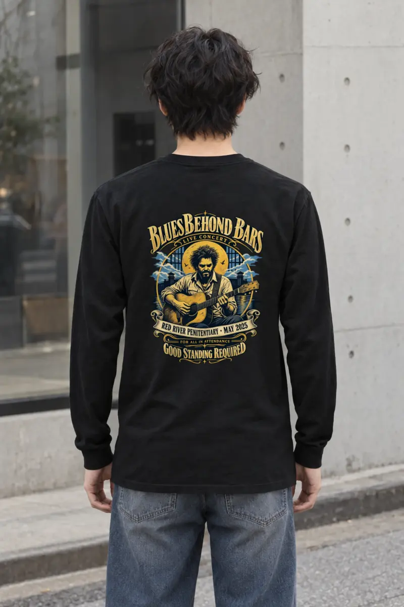 "Blues Beyond Bars" Unisex Longsleeve T-shirt