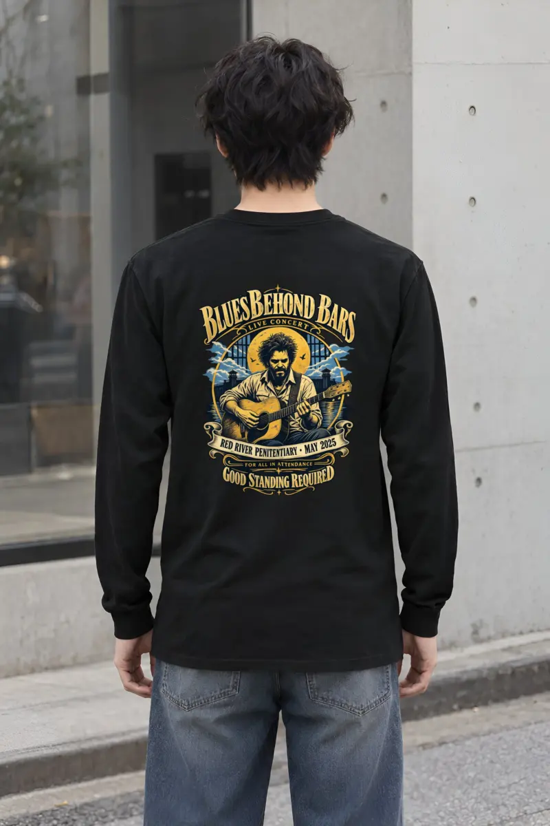 "Blues Beyond Bars" Unisex Longsleeve T-shirt