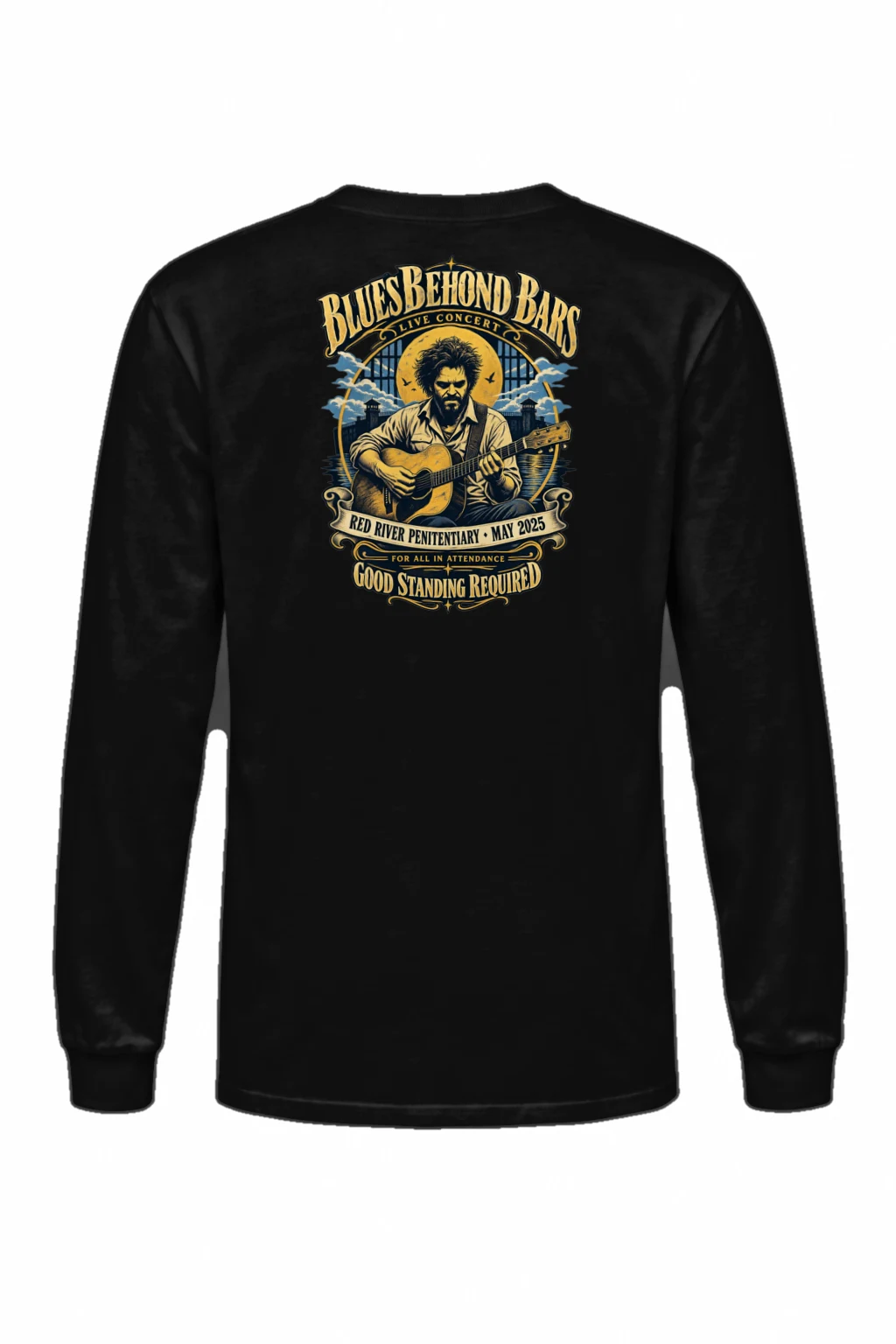 "Blues Beyond Bars" Unisex Longsleeve T-shirt | Gildan 2400