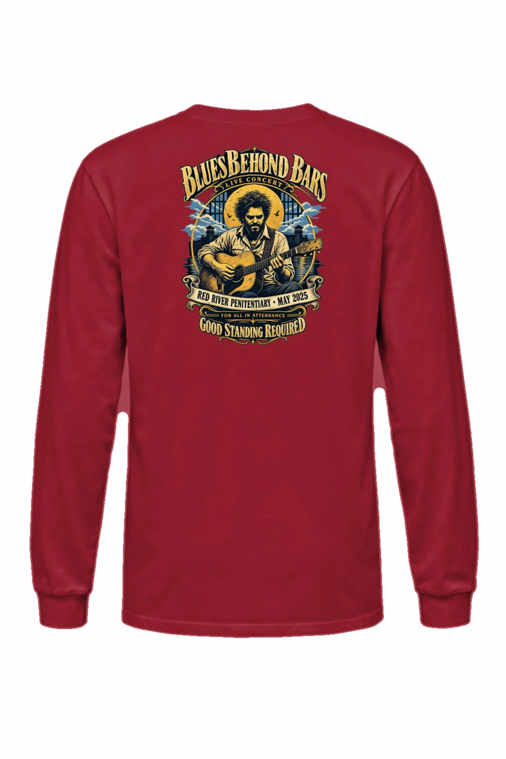 "Blues Beyond Bars" Unisex Longsleeve T-shirt | Gildan 2400