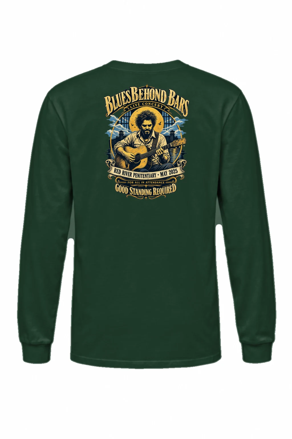 "Blues Beyond Bars" Unisex Longsleeve T-shirt | Gildan 2400