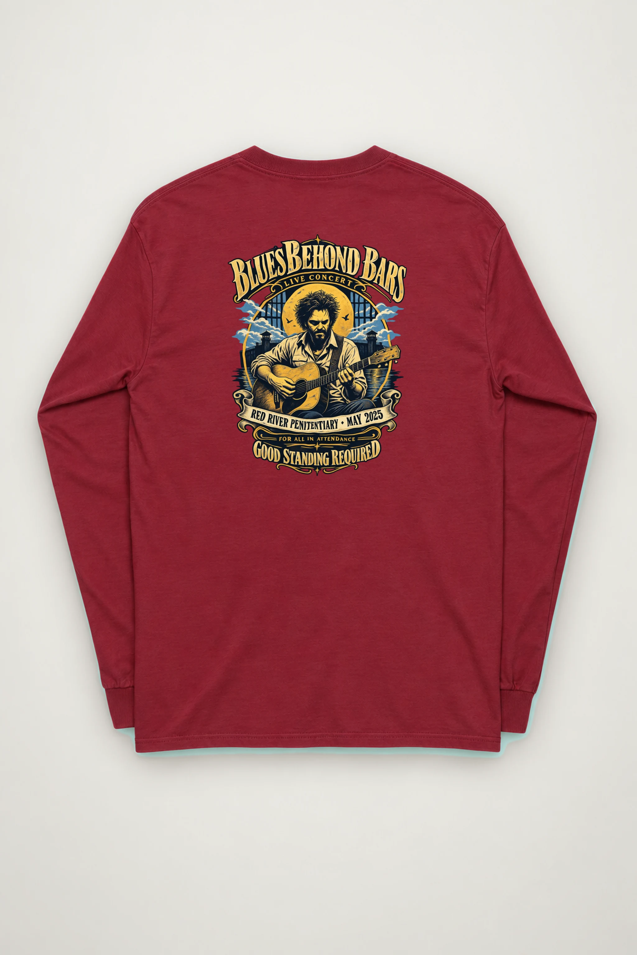 "Blues Beyond Bars" Unisex Longsleeve T-shirt