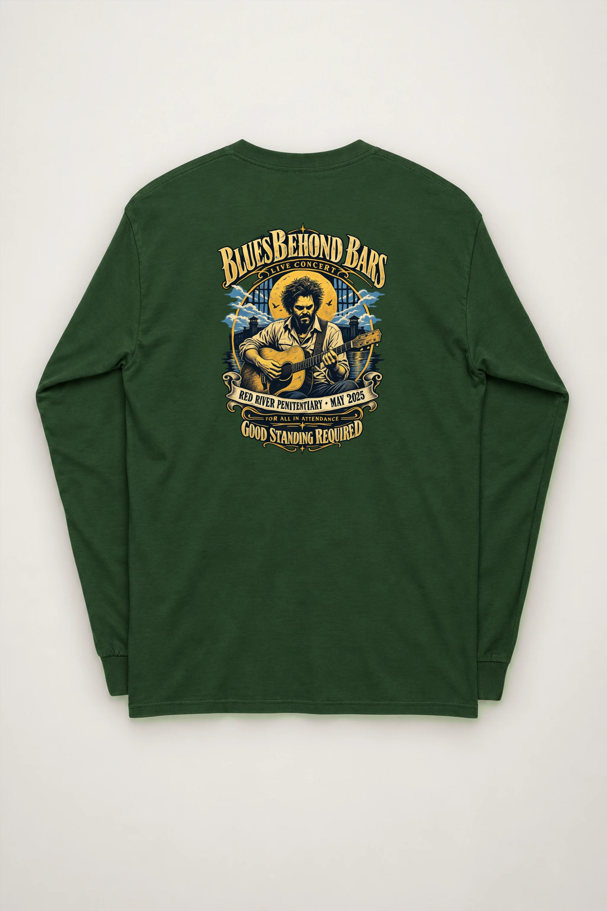 "Blues Beyond Bars" Unisex Longsleeve T-shirt