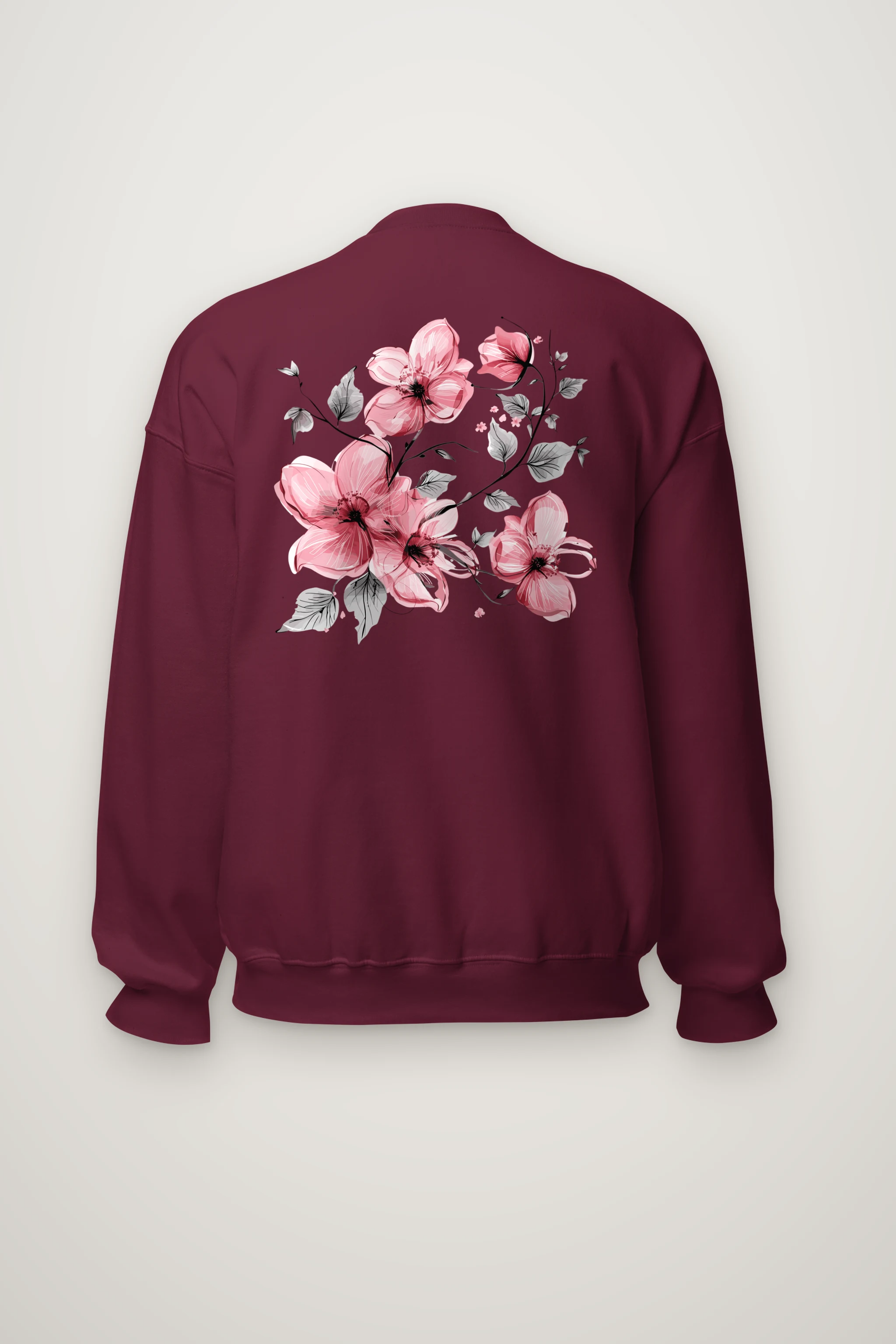 "Blush Branches" Heavy Blend Unisex Crewneck Sweatshirt
