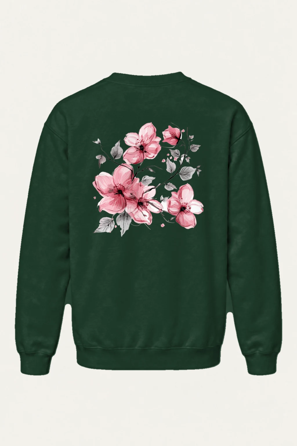 "Blush Branches" Heavy Blend Unisex Crewneck Sweatshirt | Gildan 18000