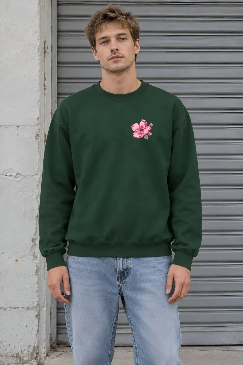 "Blush Branches" Heavy Blend Unisex Crewneck Sweatshirt
