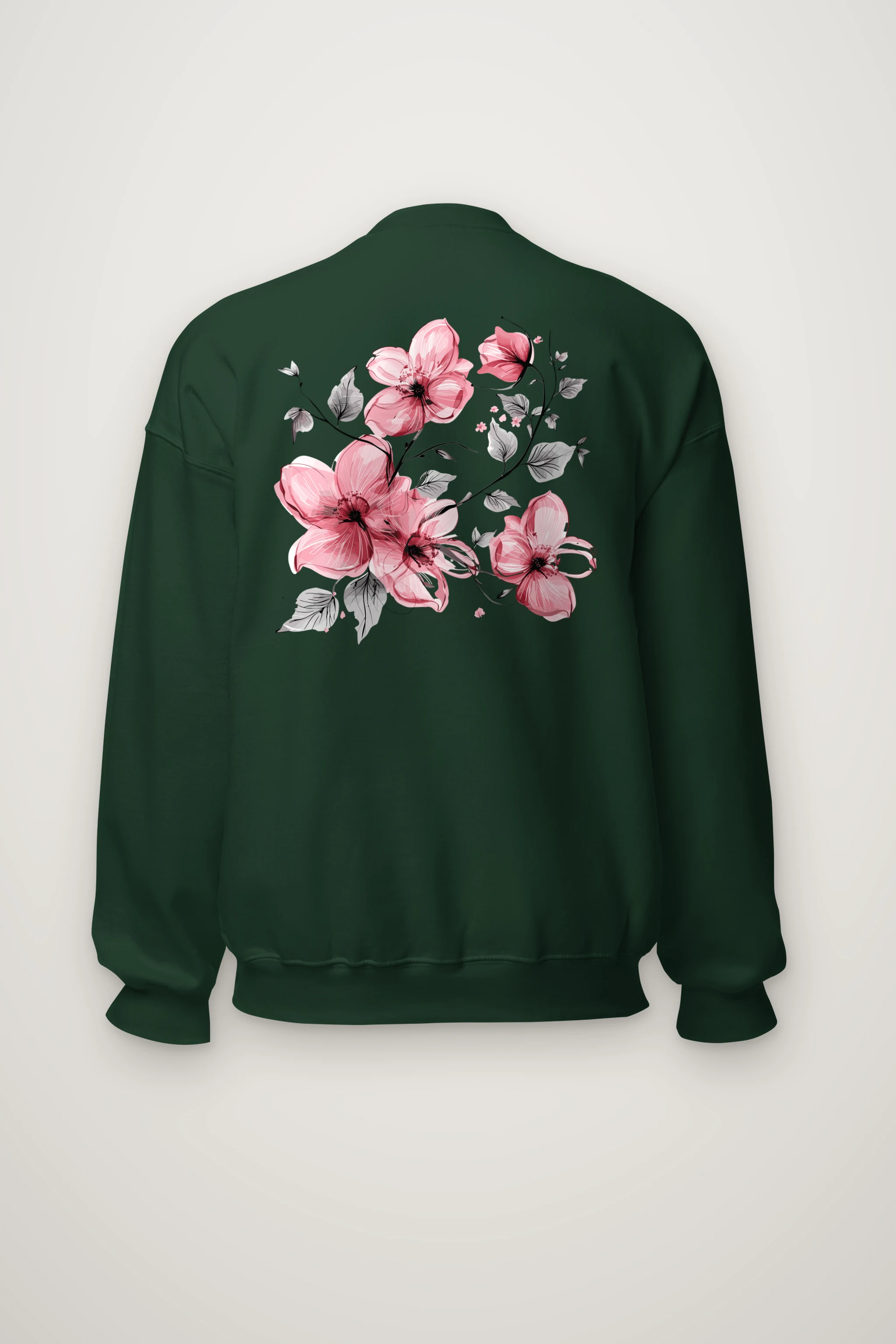 "Blush Branches" Heavy Blend Unisex Crewneck Sweatshirt