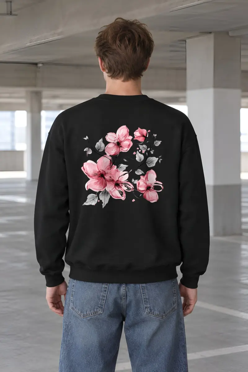 "Blush Branches" 1 Crewneck Sweatshirt