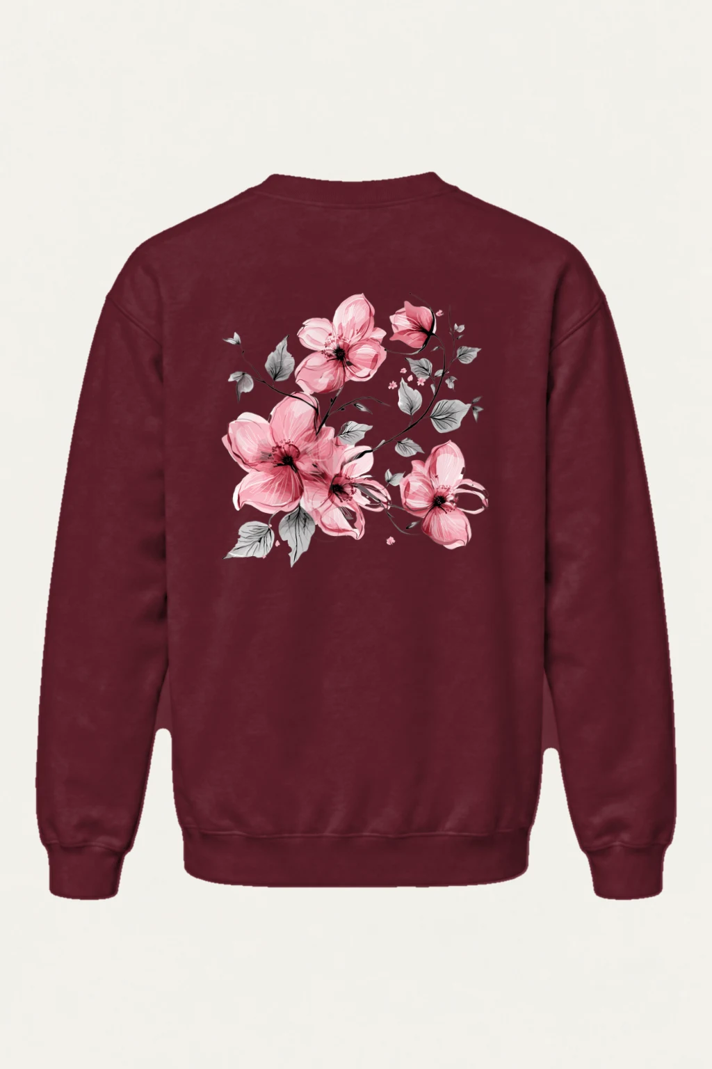 "Blush Branches" Heavy Blend Unisex Crewneck Sweatshirt | Gildan 18000