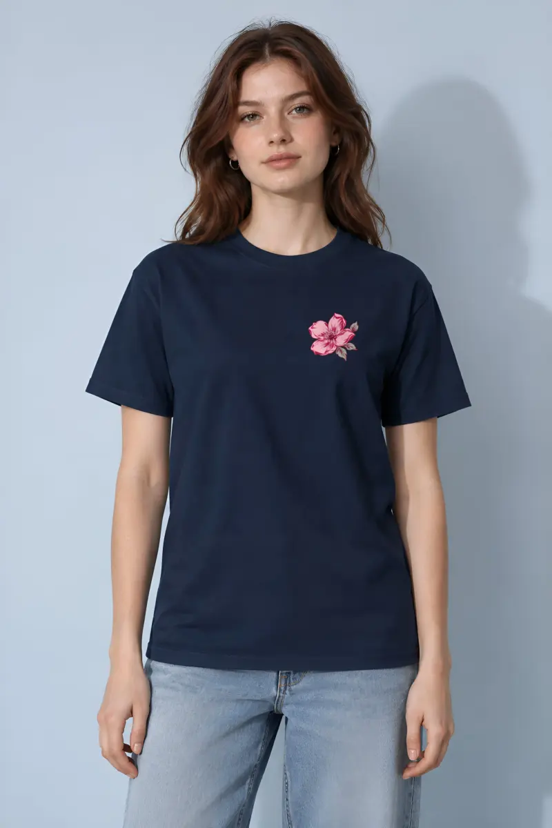 "Blush Branches" Heavyweight Unisex Crewneck T-shirt