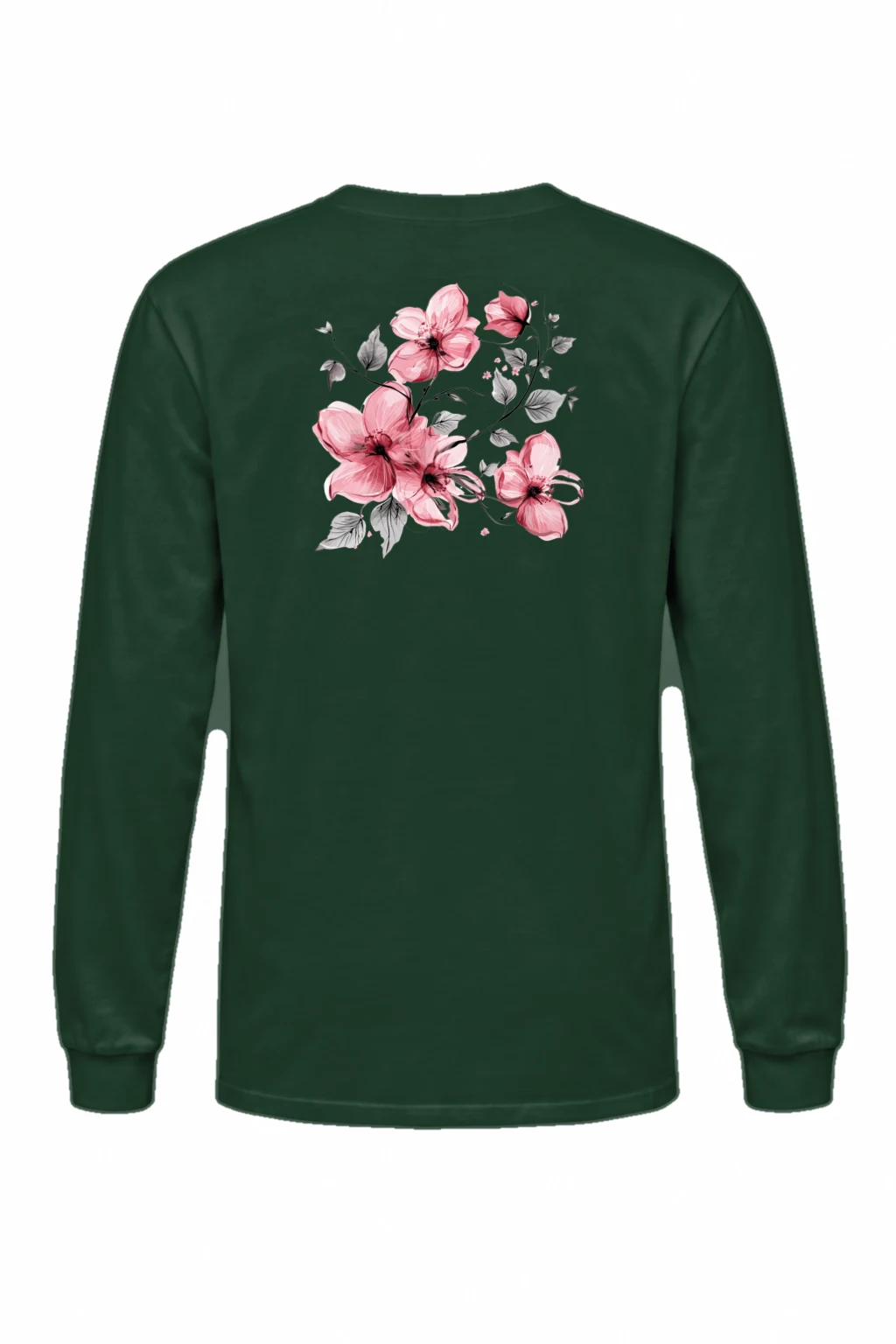 "Blush Flowering Branches" Unisex Longsleeve T-shirt | Gildan 2400