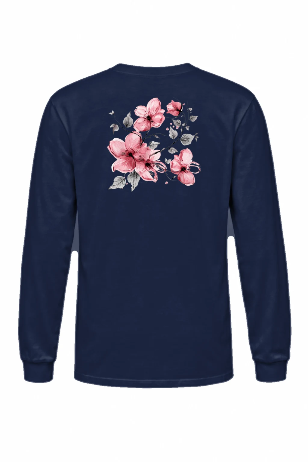 "Blush Flowering Branches" Unisex Longsleeve T-shirt | Gildan 2400