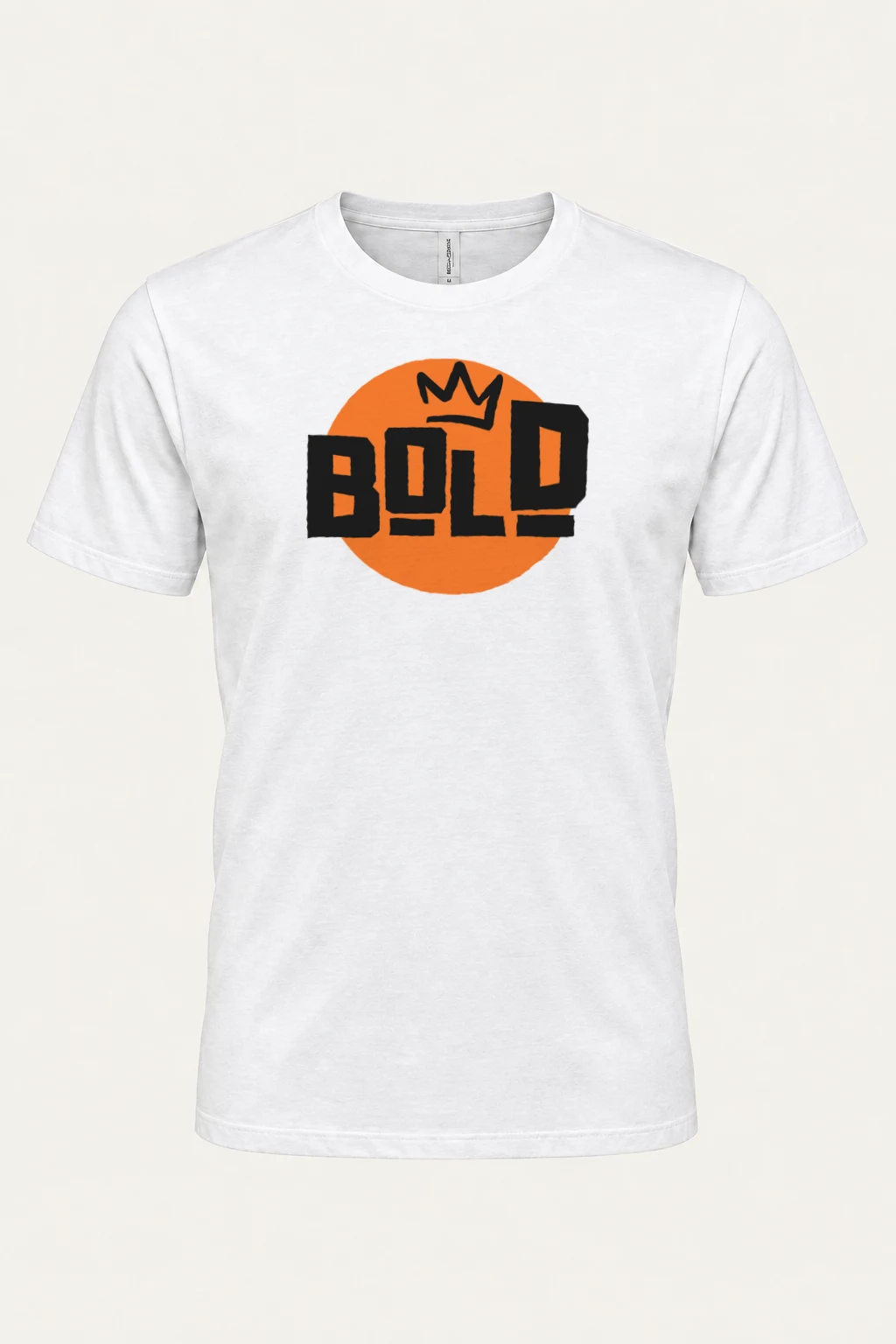 "Bold Crown Graffiti" Heavyweight Unisex Crewneck T-shirt | Gildan 5000