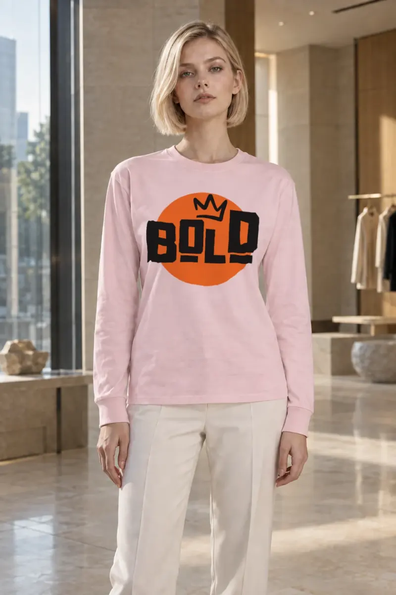 "Bold Crown Graffiti" Unisex Longsleeve T-shirt | Gildan 2400