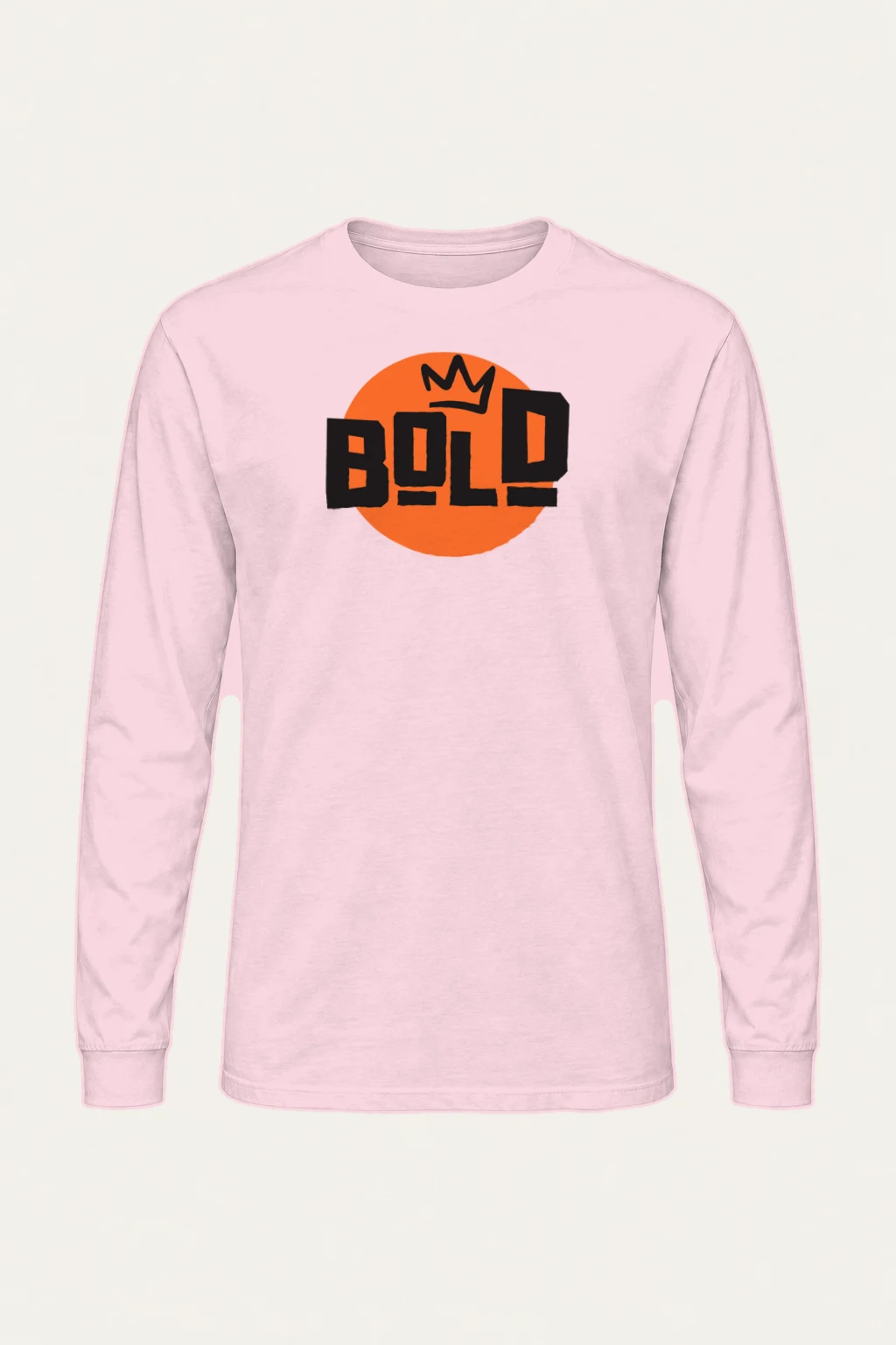 "Bold Crown Graffiti" Unisex Longsleeve T-shirt | Gildan 2400