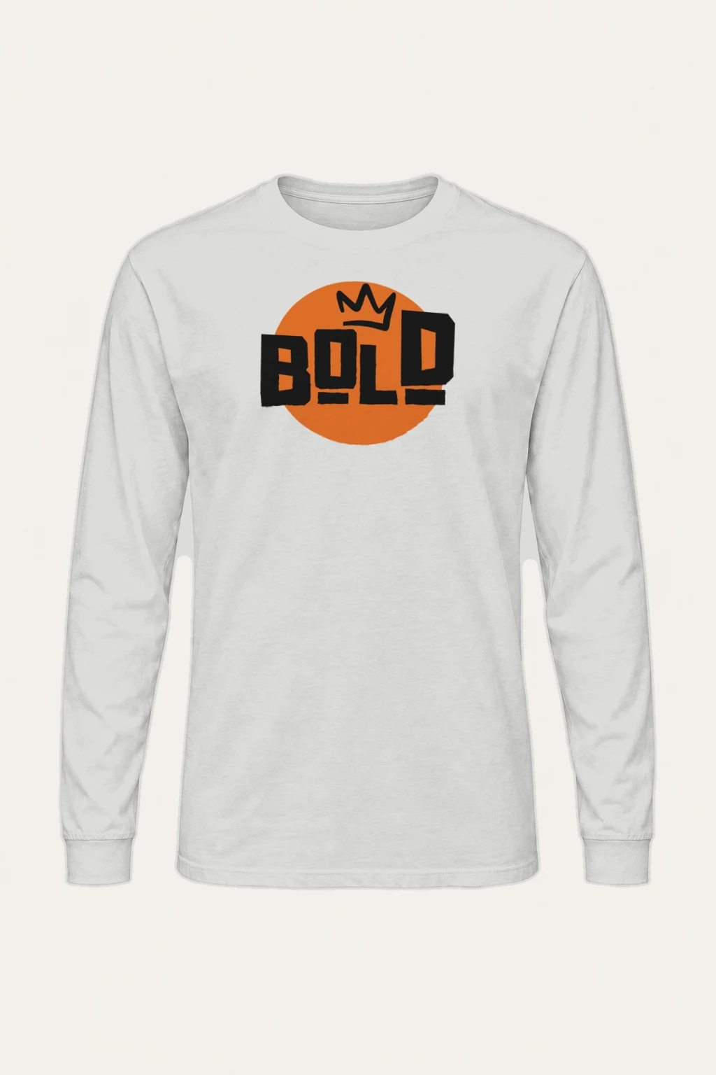 "Bold Crown Graffiti" Unisex Longsleeve T-shirt | Gildan 2400