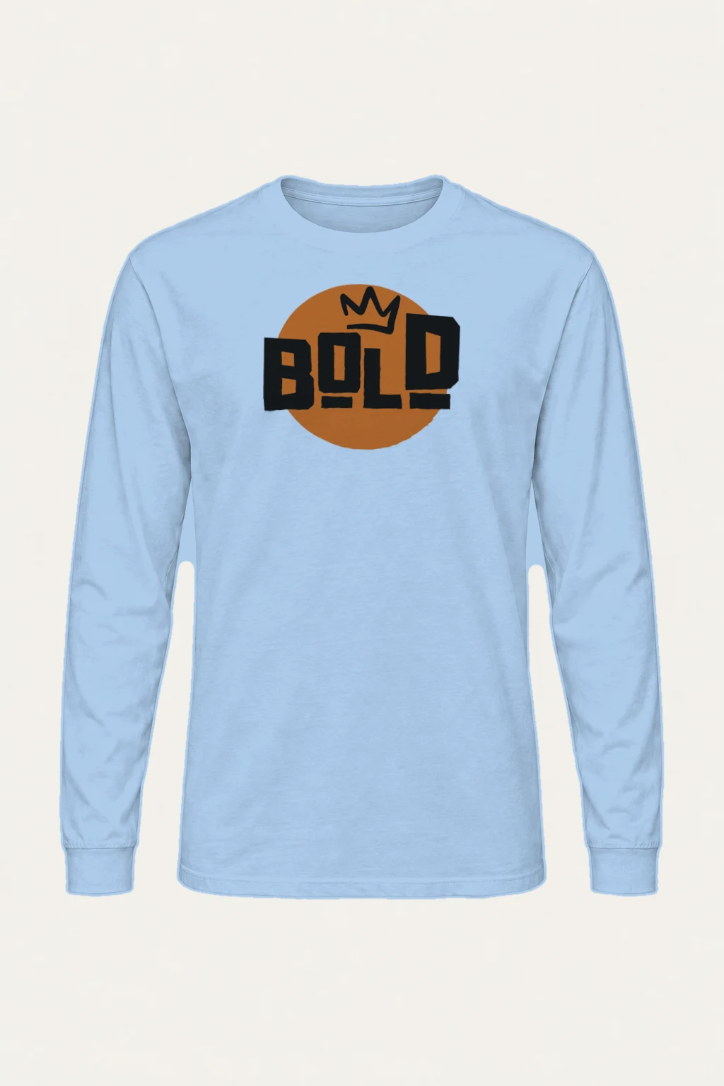 "Bold Crown Graffiti" Unisex Longsleeve T-shirt | Gildan 2400