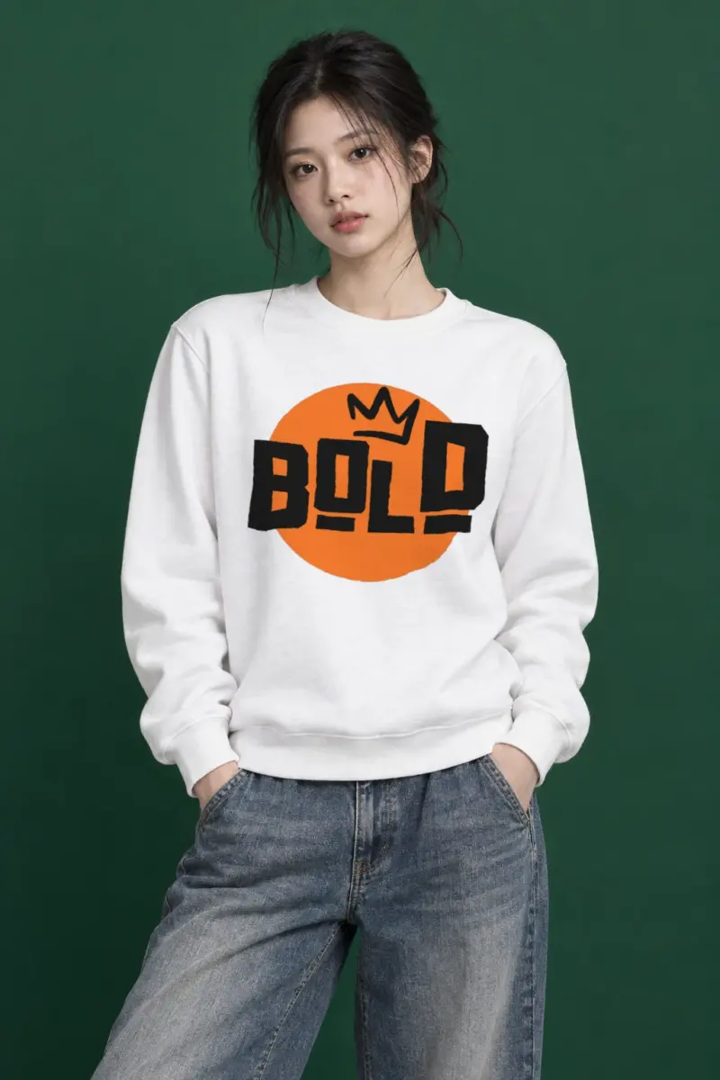 "Bold Crown" Heavy Blend Unisex Crewneck Sweatshirt