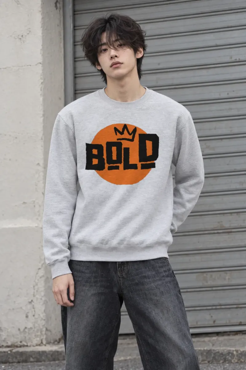 "Bold Crown" Heavy Blend Unisex Crewneck Sweatshirt