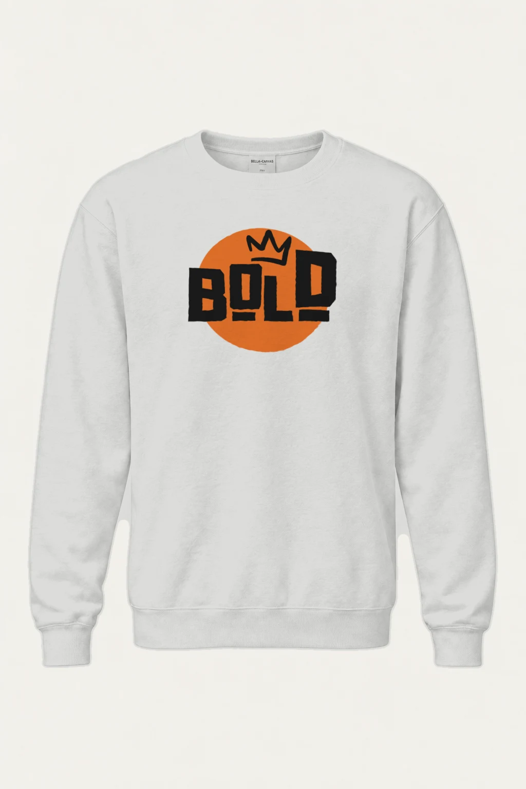 "Bold Crown" Heavy Blend Unisex Crewneck Sweatshirt | Gildan 18000