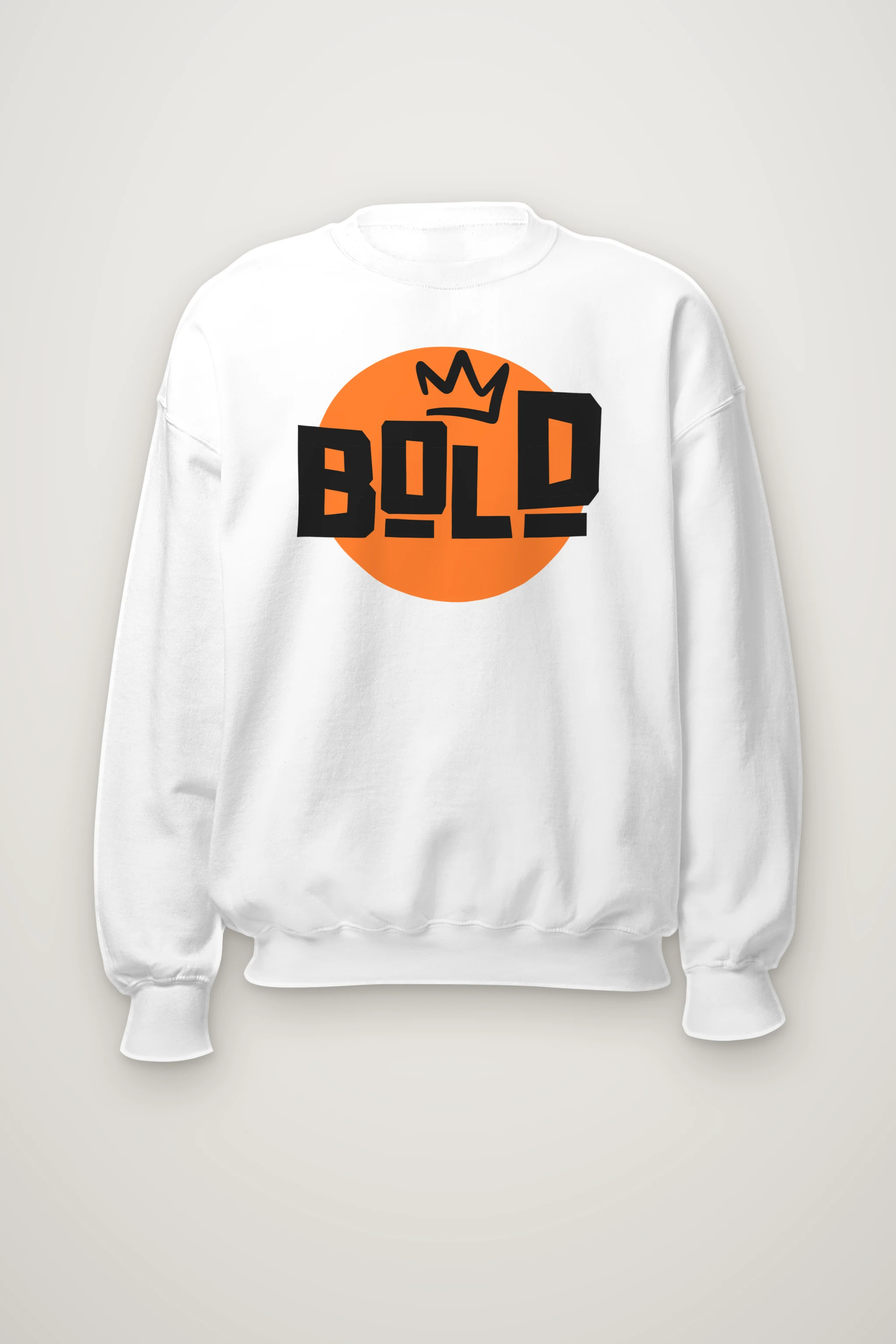 "Bold Crown" Heavy Blend Unisex Crewneck Sweatshirt