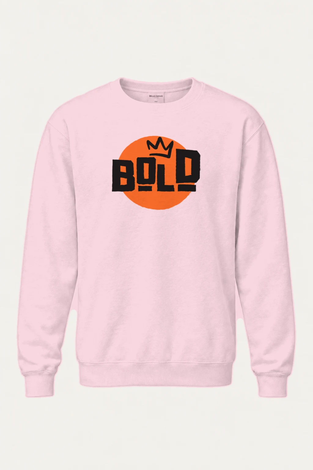 "Bold Crown" Heavy Blend Unisex Crewneck Sweatshirt | Gildan 18000