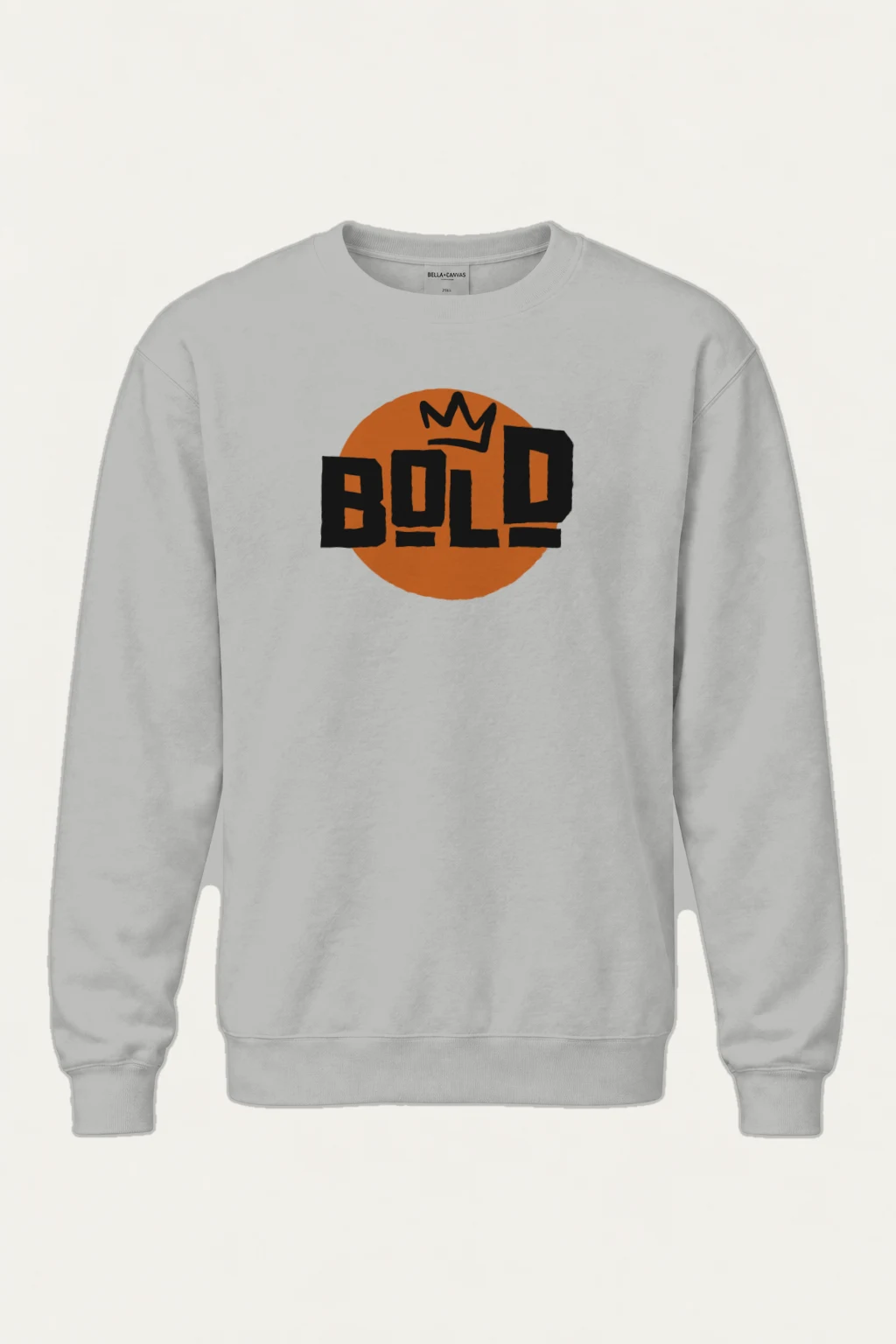 "Bold Crown" Heavy Blend Unisex Crewneck Sweatshirt | Gildan 18000