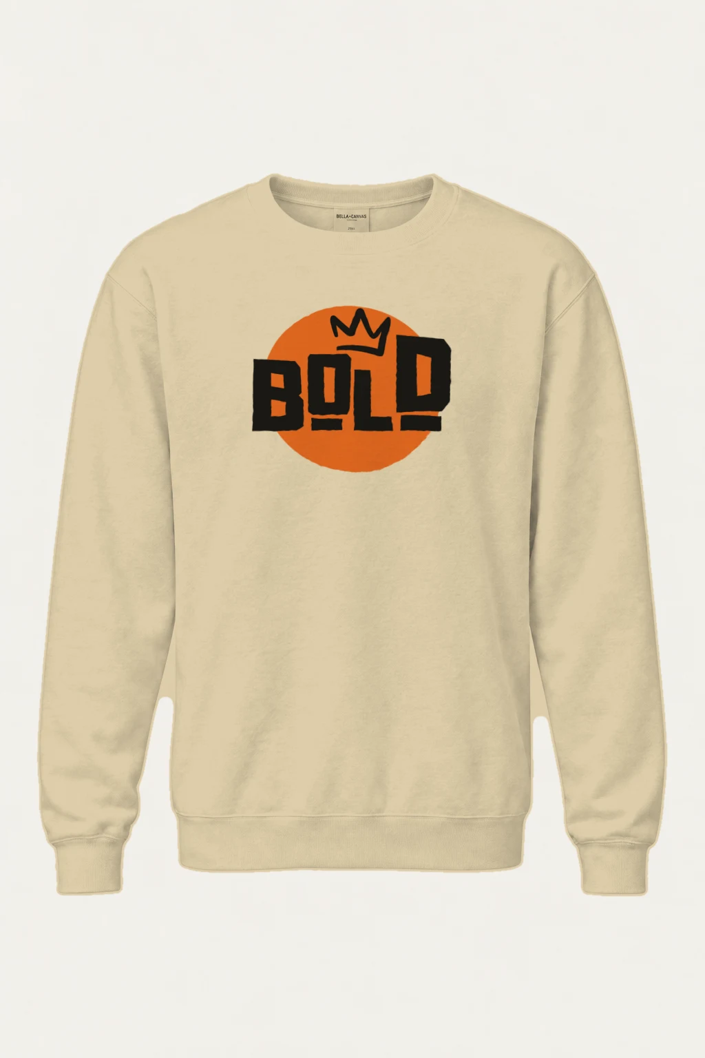 "Bold Crown" Heavy Blend Unisex Crewneck Sweatshirt | Gildan 18000