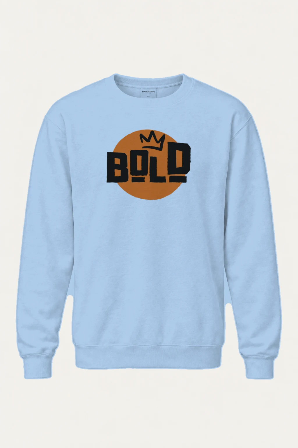 "Bold Crown" Heavy Blend Unisex Crewneck Sweatshirt | Gildan 18000