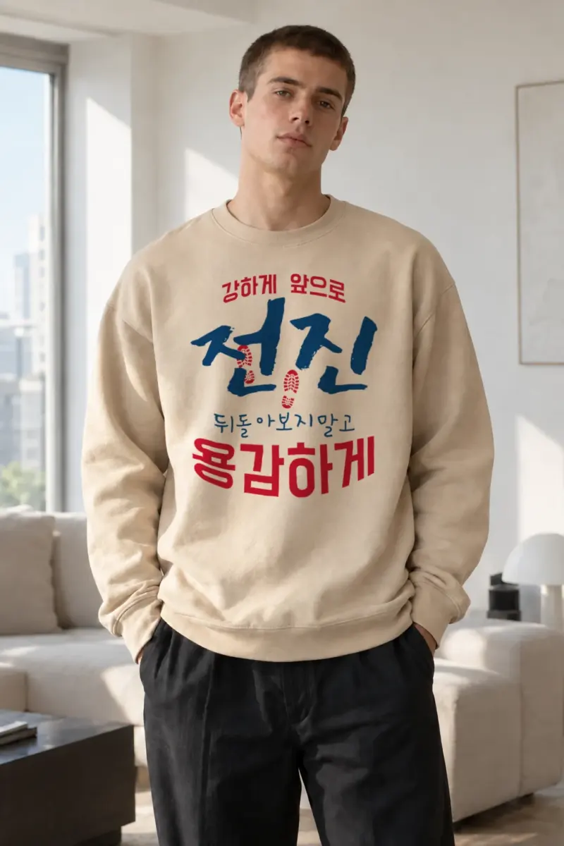 “Bold Moves” Heavy Blend Unisex Crewneck Sweatshirt | Gildan 18000