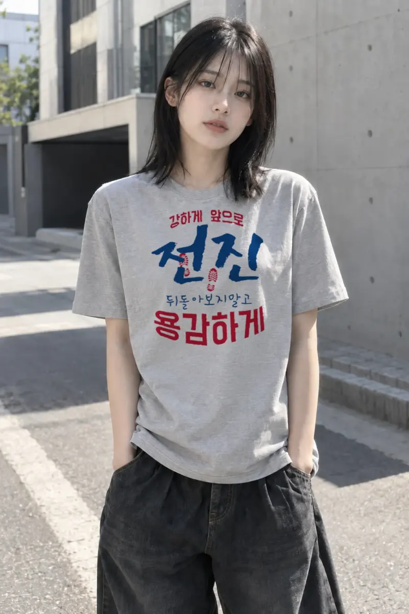 "Bold Moves" Heavyweight Unisex Crewneck T-shirt | Gildan 5000