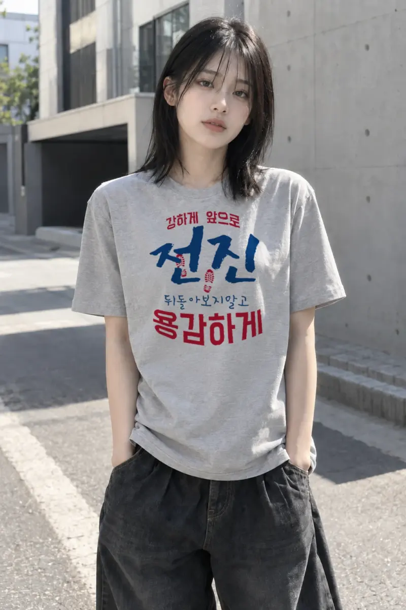 "Bold Moves" Heavyweight Unisex Crewneck T-shirt | Gildan 5000