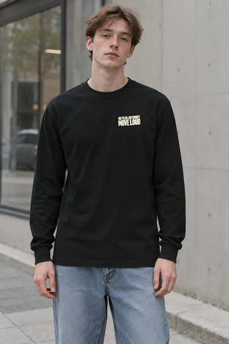 "Bold Street Signal" Unisex Longsleeve T-shirt