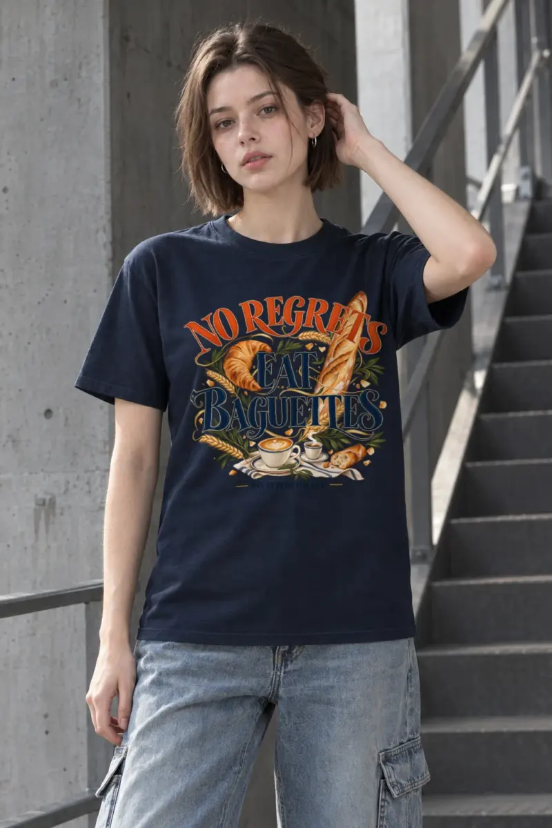 "Bon Appetit For Life" Heavyweight Unisex Crewneck T-shirt