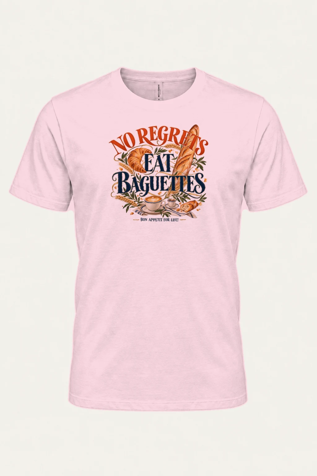 "Bon Appetit For Life" Heavyweight Unisex Crewneck T-shirt | Gildan 5000