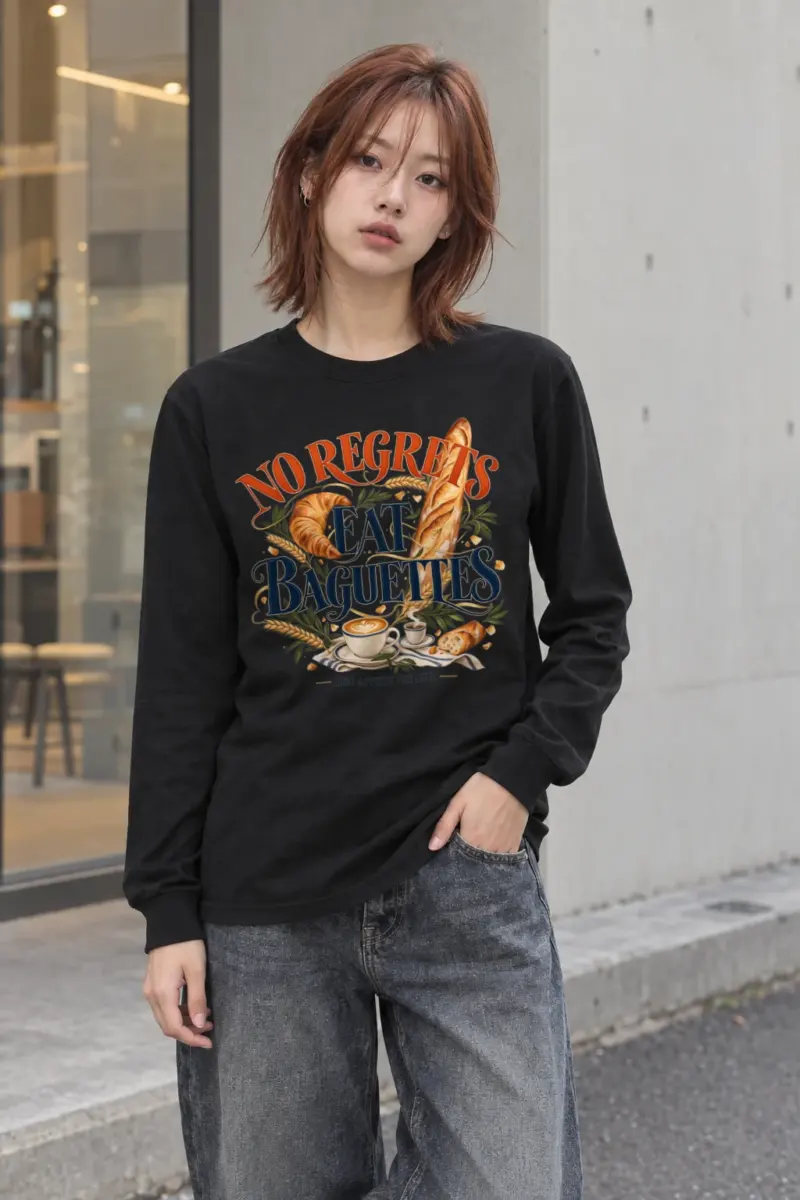 "Bon Appetit For Life" Unisex Longsleeve T-shirt