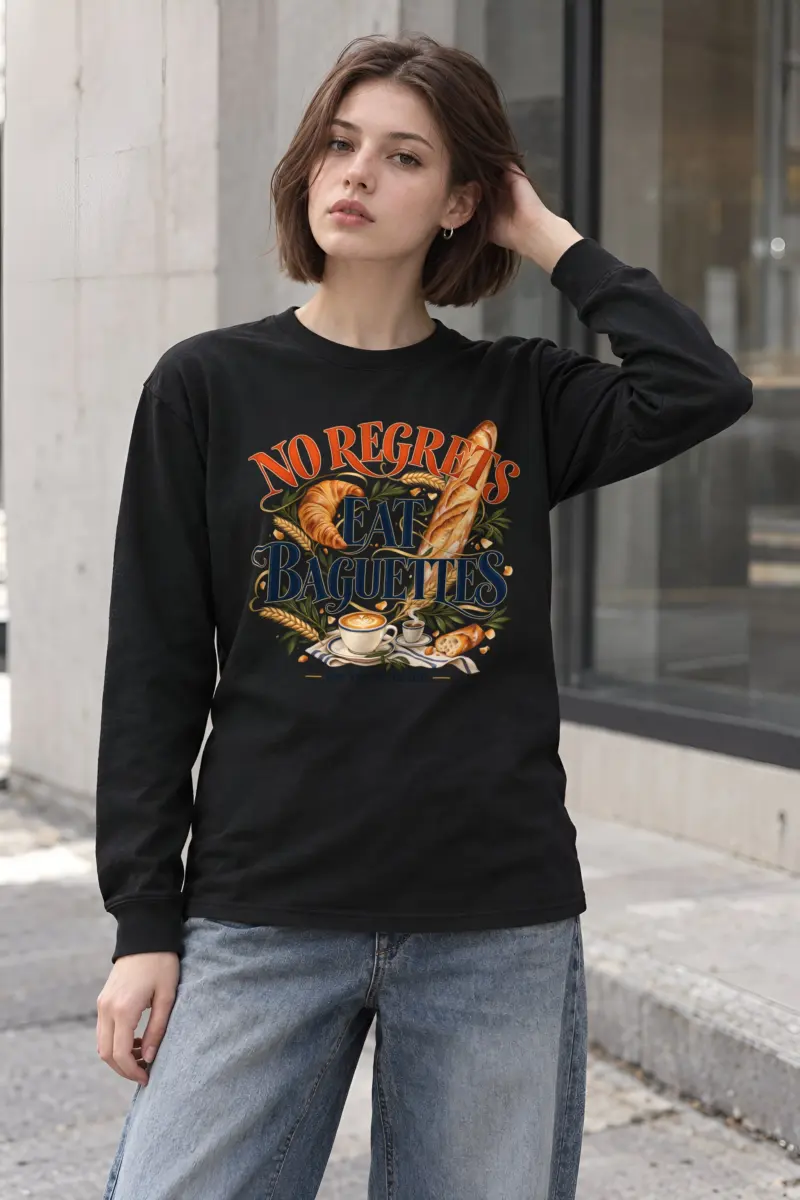 "Bon Appetit For Life" Unisex Longsleeve T-shirt
