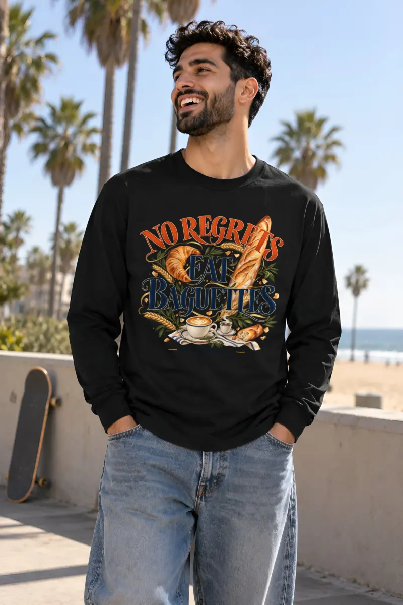 "Bon Appetit For Life" Unisex Longsleeve T-shirt