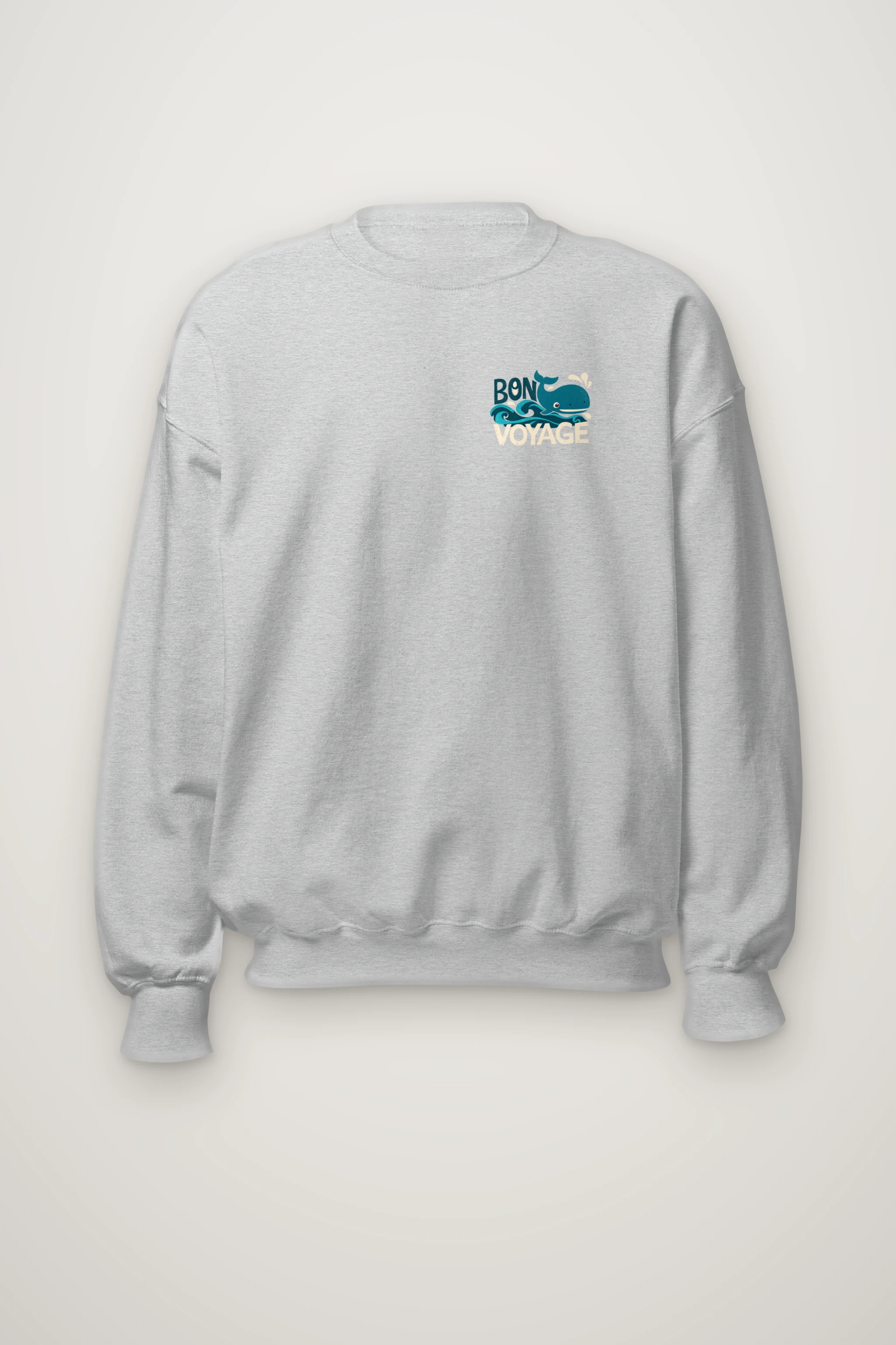 "Bon Voyage Sailor" Heavy Blend Unisex Crewneck Sweatshirt
