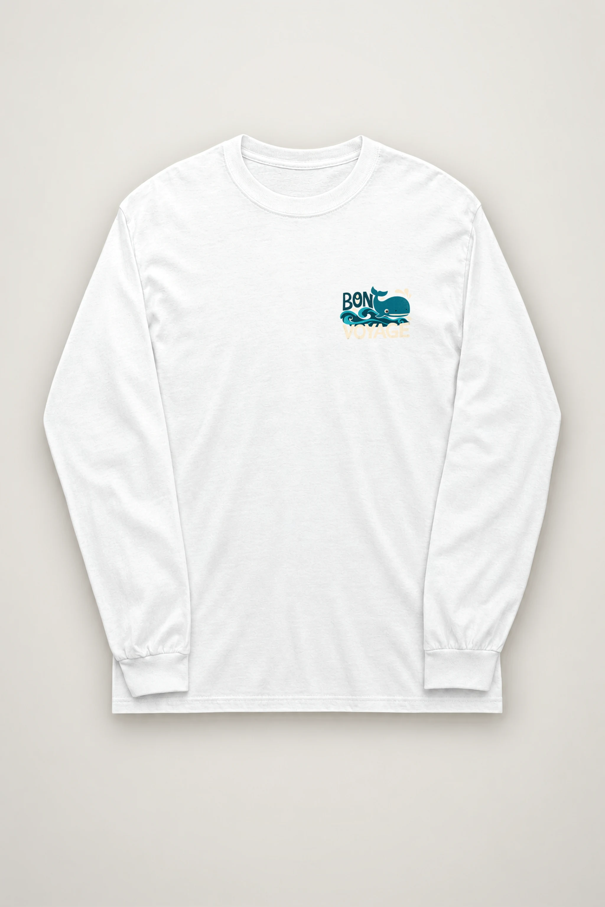 "Bon Voyage Sailor" Unisex Longsleeve T-shirt