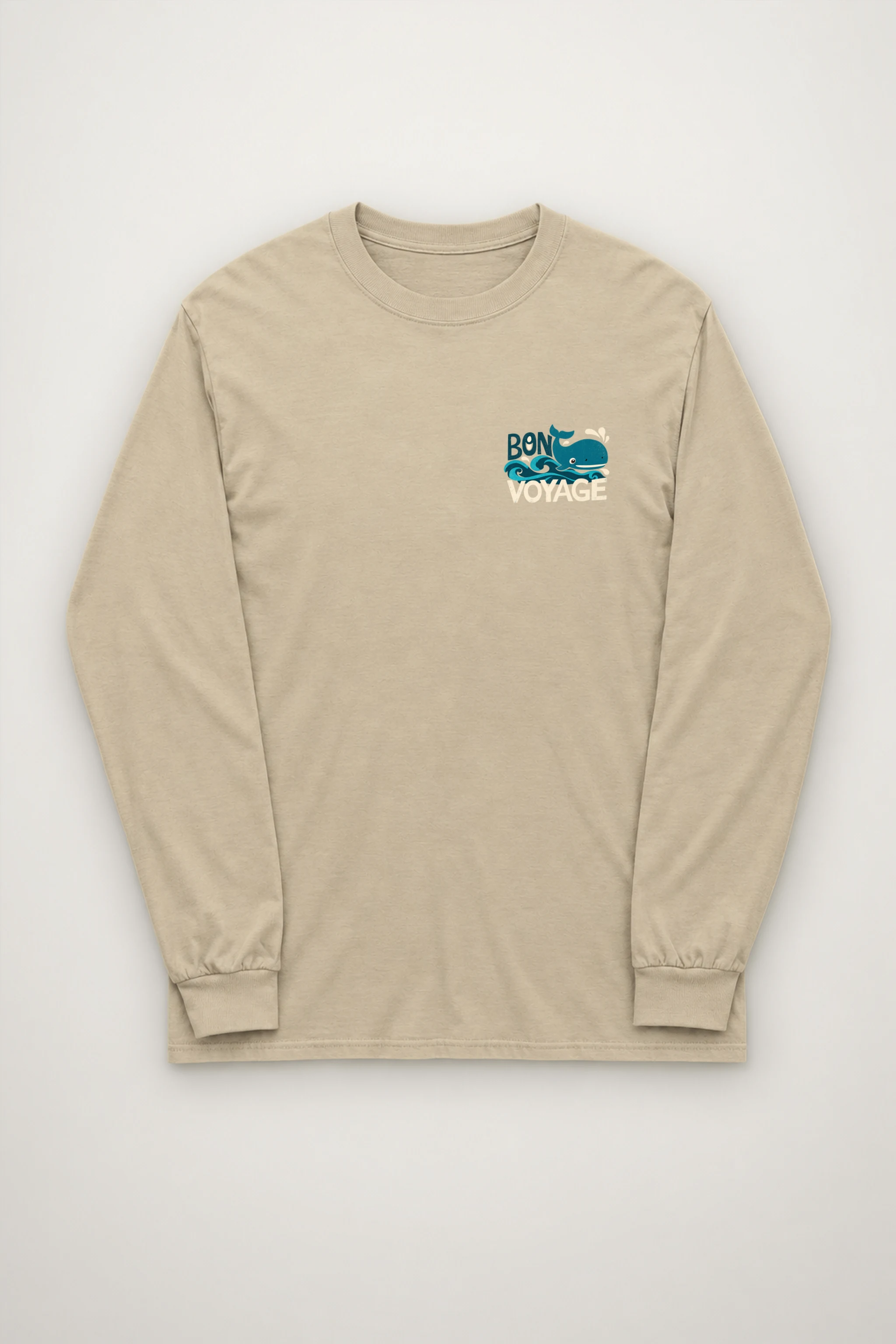 "Bon Voyage Sailor" Unisex Longsleeve T-shirt