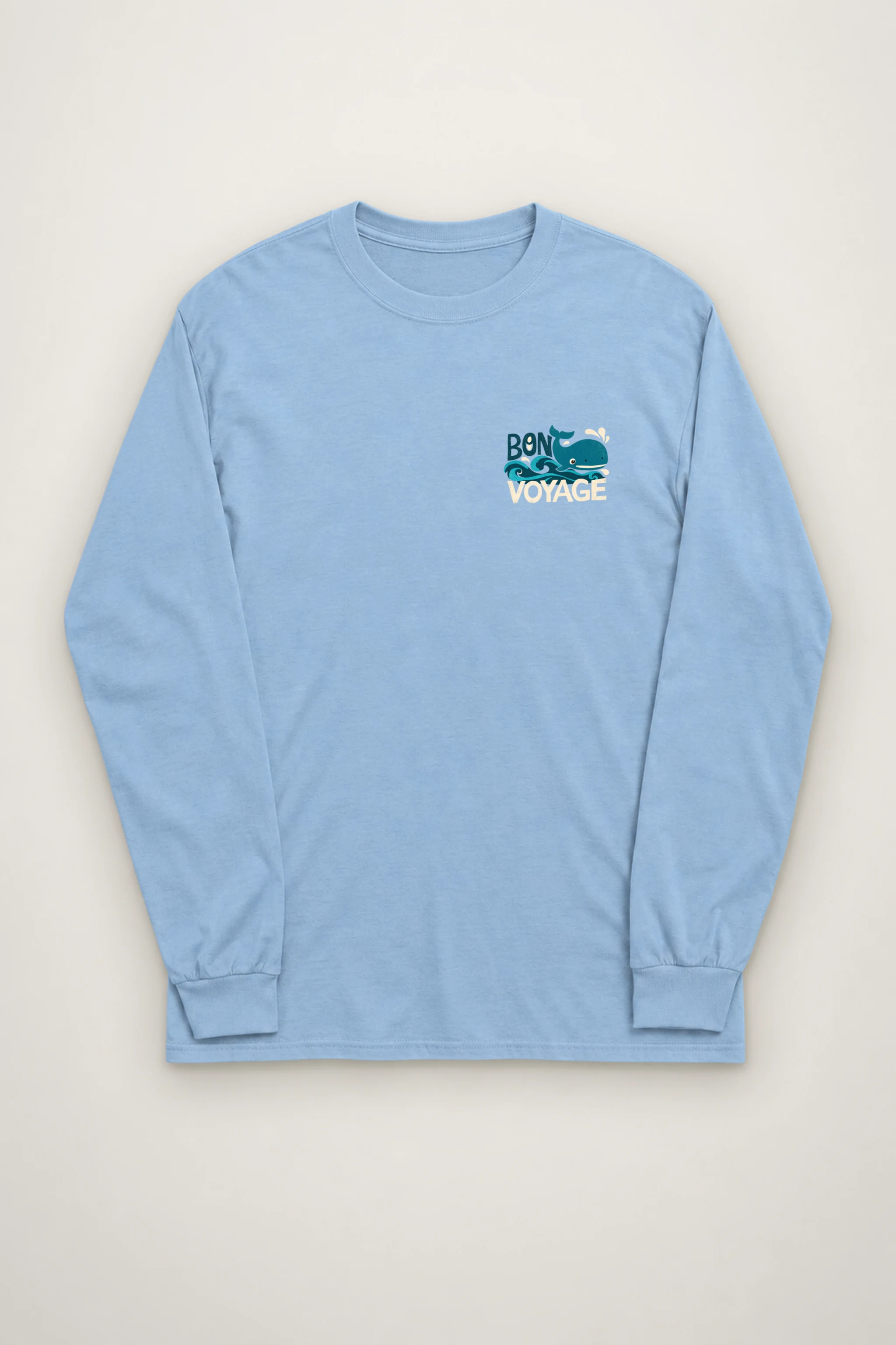 "Bon Voyage Sailor" Unisex Longsleeve T-shirt