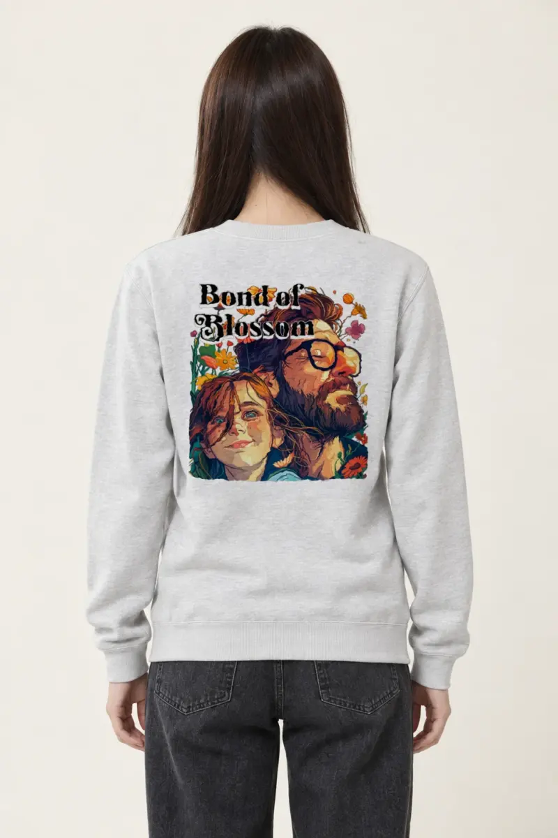 "Bond of Blossom" Heavy Blend Unisex Crewneck Sweatshirt