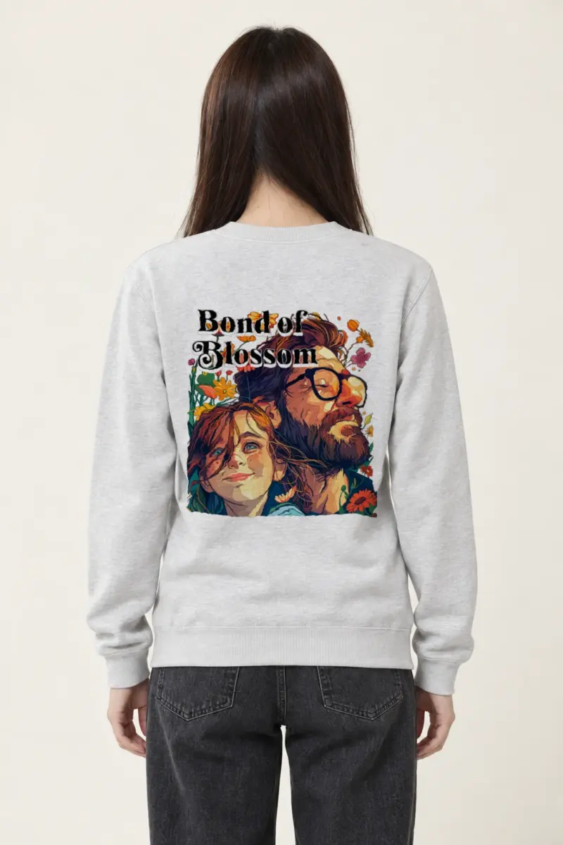 "Bond of Blossom" Heavy Blend Unisex Crewneck Sweatshirt