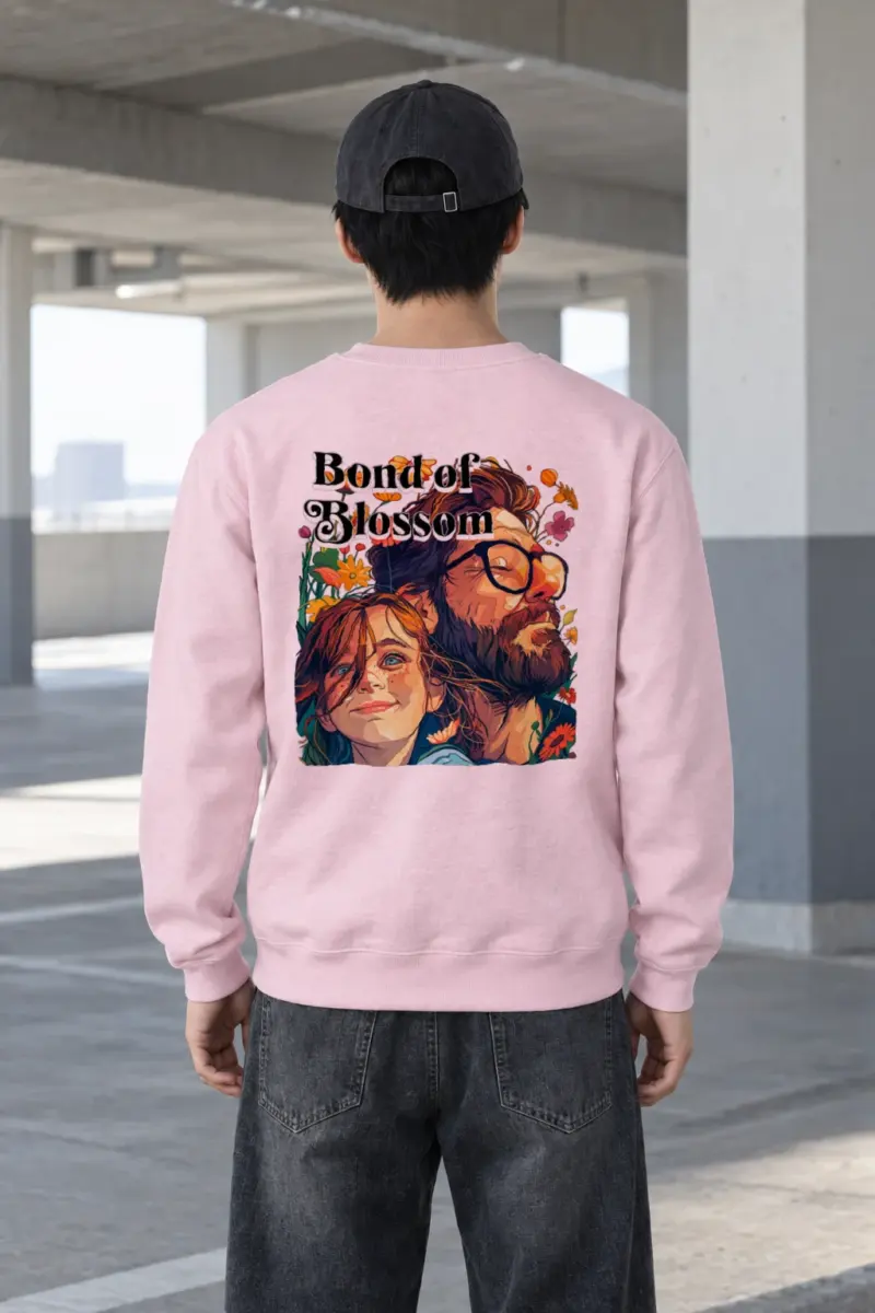 "Bond of Blossom" Heavy Blend Unisex Crewneck Sweatshirt