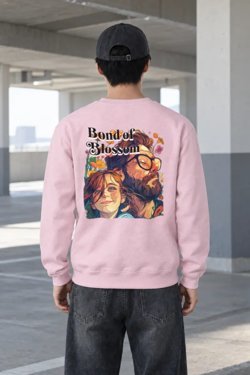 "Bond of Blossom" Heavy Blend Unisex Crewneck Sweatshirt